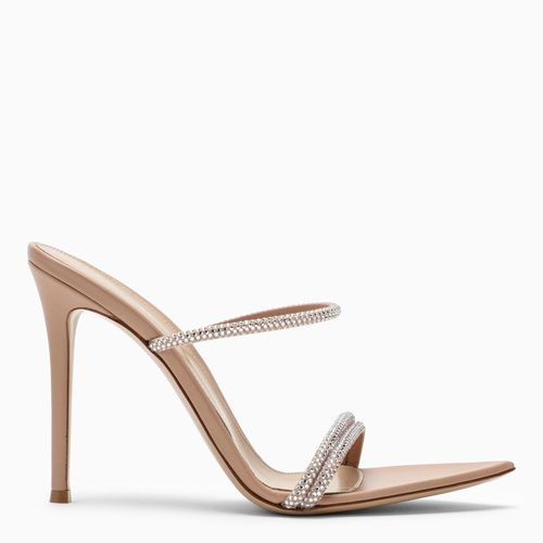 Cannes peach sandal - Gianvito Rossi - Modalova