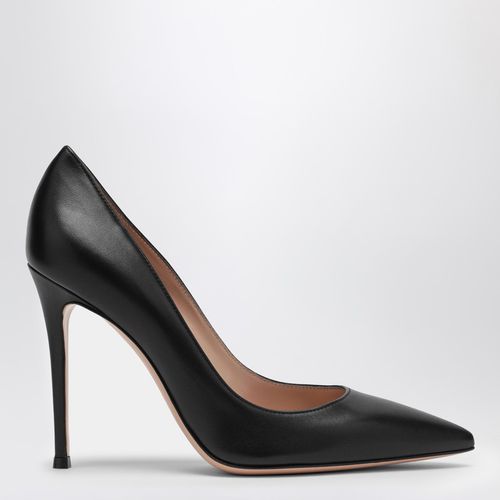 Décolleté nero in pelle - Gianvito Rossi - Modalova