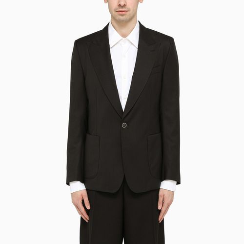 Oversize black tuxedo jacket - Dolce&Gabbana - Modalova