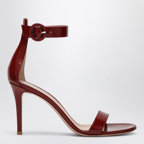 Bordeaux Sandal Portofino 85 - Gianvito Rossi - Modalova