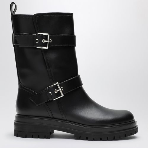 Black leather Thiago boots - Gianvito Rossi - Modalova