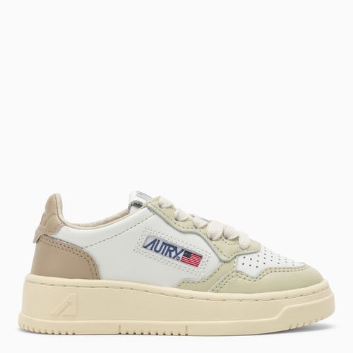 Medalist white/beige trainer - AUTRY - Modalova