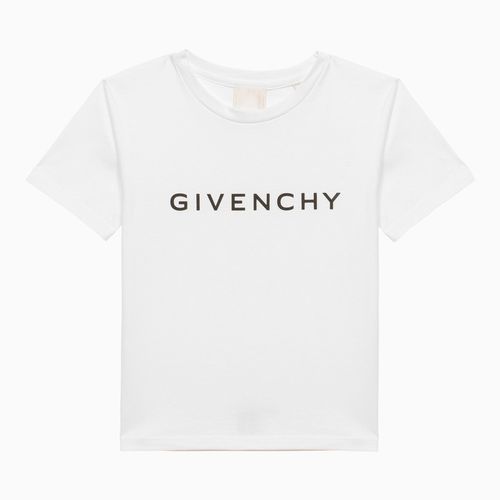 White cotton T-shirt with logo - Givenchy - Modalova