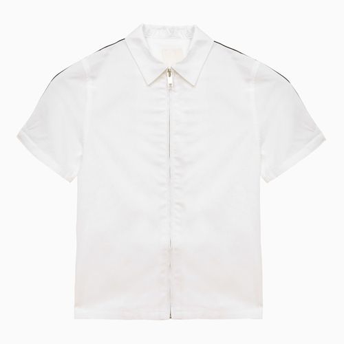 White cotton shirt with zip - Givenchy - Modalova