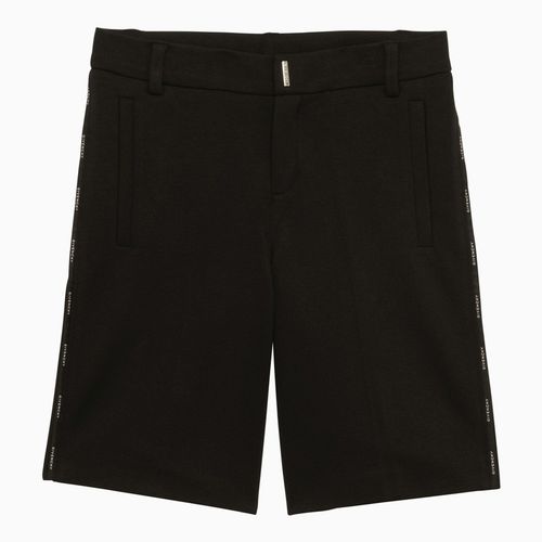 Black cotton-blend bermuda shorts - Givenchy - Modalova