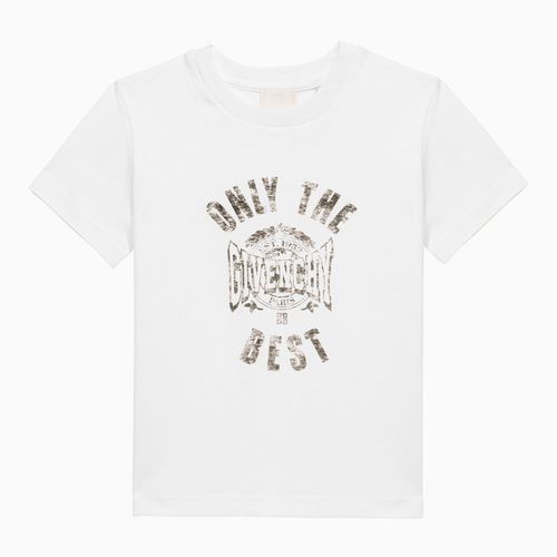 White cotton T-shirt with logo - Givenchy - Modalova