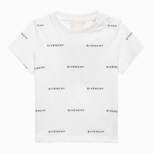 White cotton T-shirt with logo - Givenchy - Modalova