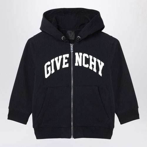 Black zip sweatshirt with logo - Givenchy - Modalova