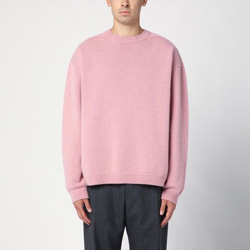 Hemyl pink wool crew-neck sweater - Studio Nicholson - Modalova