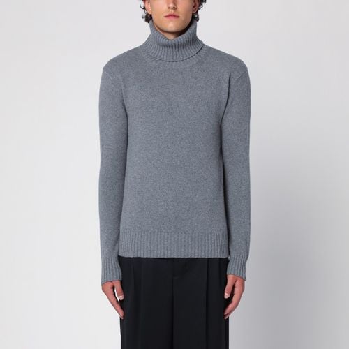 Light cashmere turtleneck jumper - Ami Paris - Modalova