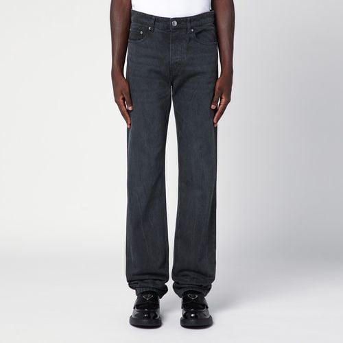 Faded black denim jeans - Ami Paris - Modalova