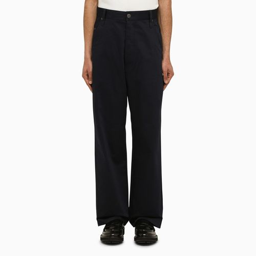 Dark blue regular trousers - Ami Paris - Modalova