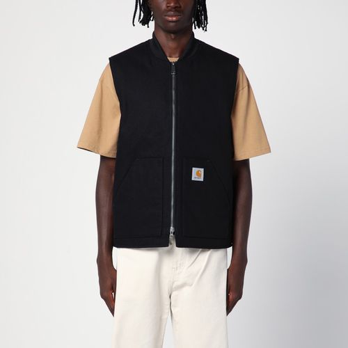 Black Dearborn canvas waistcoat - Carhartt WIP - Modalova