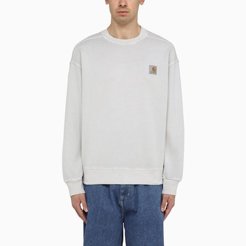 Felpa Nelson Sweat grigio chiara - Carhartt WIP - Modalova