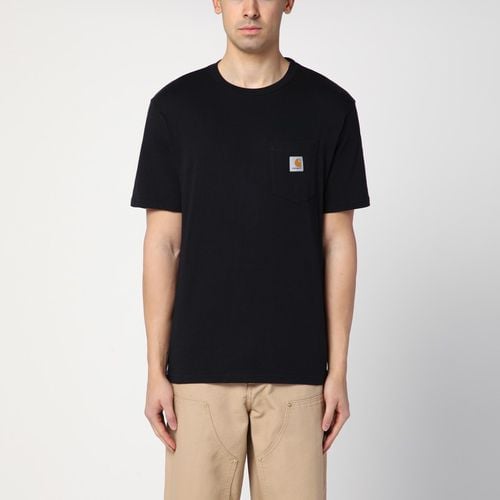 Black S/S Pocket T-Shirt - Carhartt WIP - Modalova