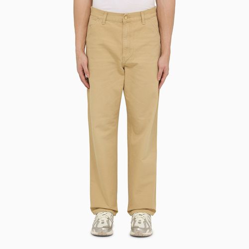 Single Knee Pant Bourbon in organic cotton - Carhartt WIP - Modalova