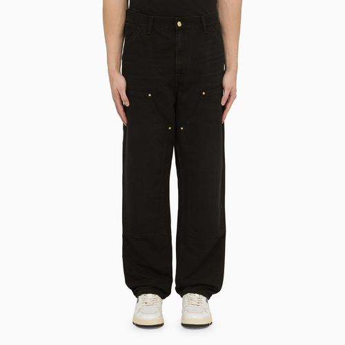 Black Double Knee Pant - Carhartt WIP - Modalova