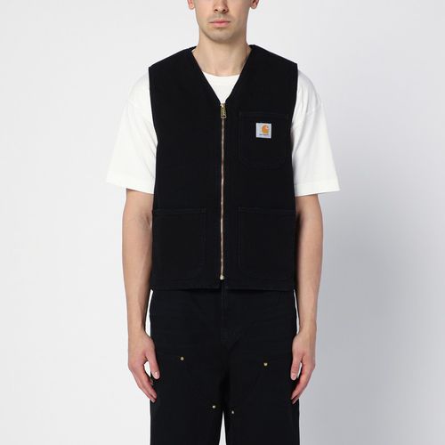 Arbor Vest Black cotton waistcoat - Carhartt WIP - Modalova