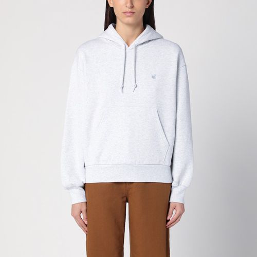 W Hooded Casey Sweatshirt Heather/Silver - Carhartt WIP - Modalova