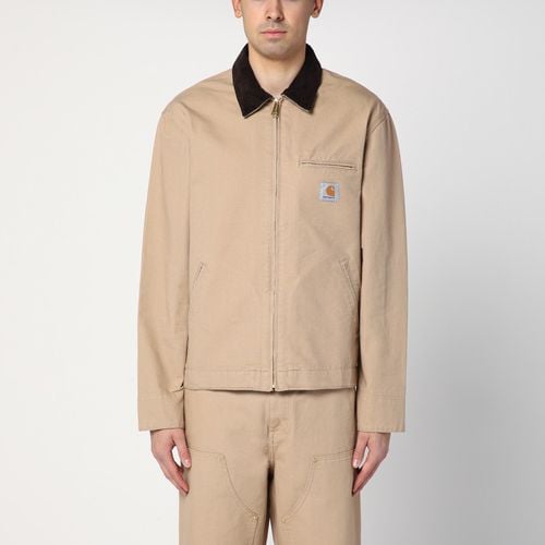 Detroit Jacket Hamilton Brown/Tobacco Rinsed - Carhartt WIP - Modalova