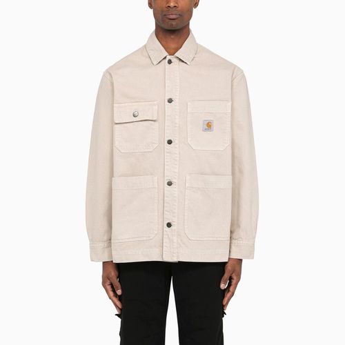 Beige cotton Garrison jacket - Carhartt WIP - Modalova