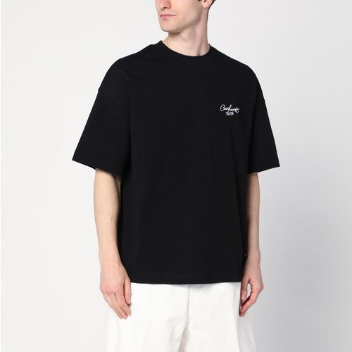 S/S Signature Script T-Shirt Black - Carhartt WIP - Modalova