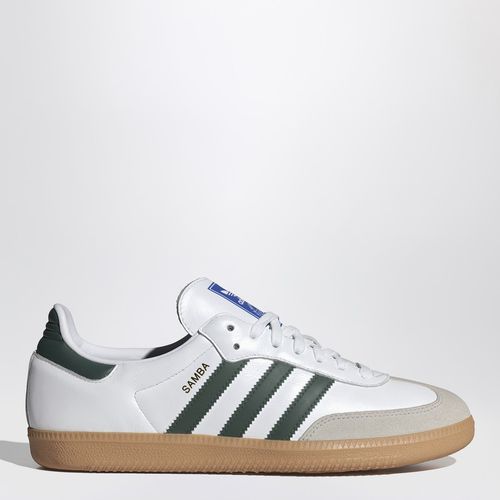 Low Samba OG white/green trainer - adidas Originals - Modalova