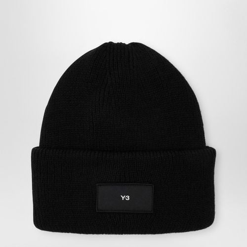 Black bonnet with logo patch - adidas Y-3 - Modalova