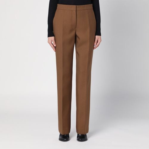 Braune Hose aus Wolle - Jil Sander - Modalova