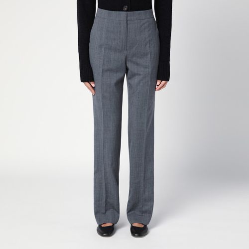 Grey wool trousers - Jil Sander - Modalova