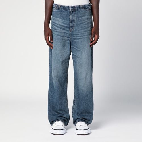 Easy Waist blue washed jeans - Maison MIHARA YASUHIRO - Modalova