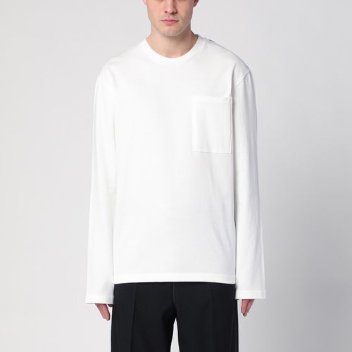 Weißer Pullover aus Baumwolle - Jil Sander - Modalova