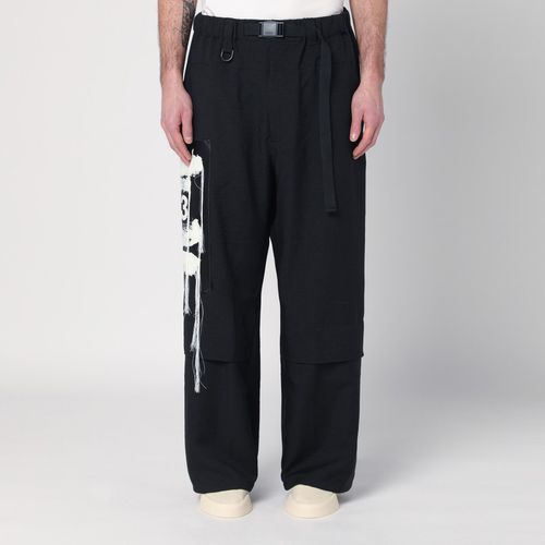 Black Sport Uniform Patch Pants - adidas Y-3 - Modalova