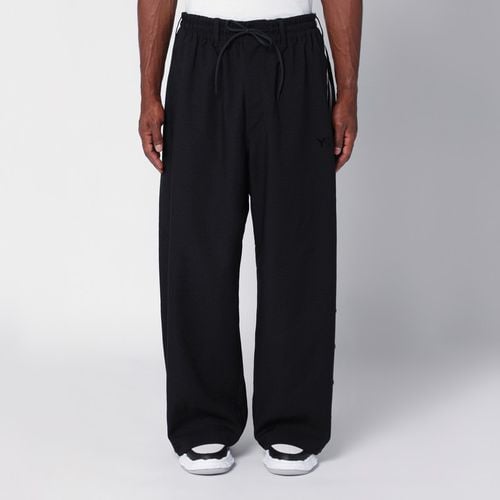 Black trousers 3-Stripes Straight - adidas Y-3 - Modalova