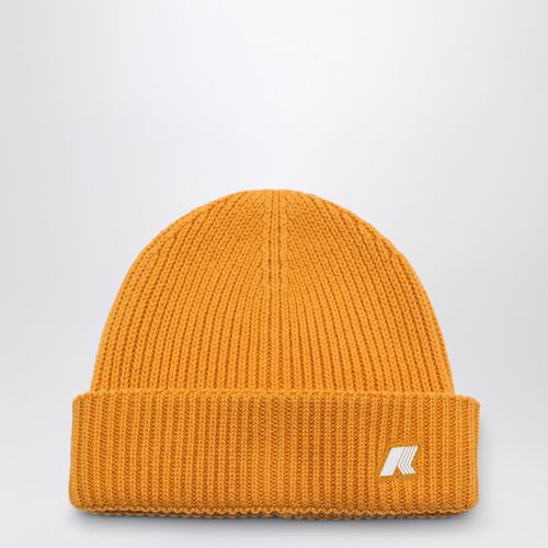 Brice yellow wool and cotton bonnet - K-Way - Modalova