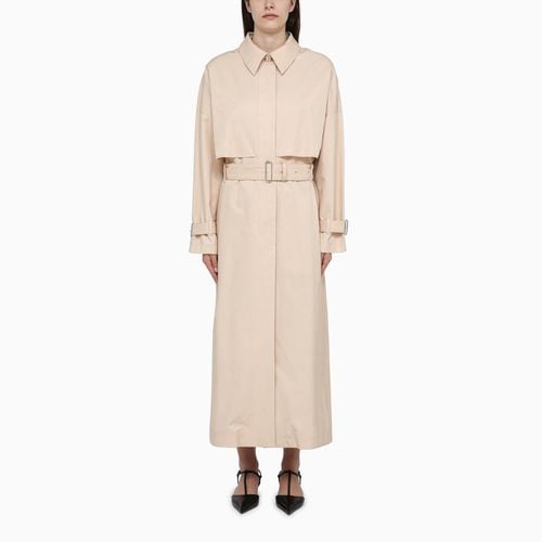 Beige cotton blend trench coat - Calvin Klein - Modalova