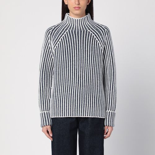 Striped wool turtleneck jumper - Calvin Klein - Modalova