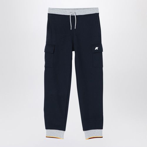 Pantalone jogging Mick Stripes blu - K-Way - Modalova