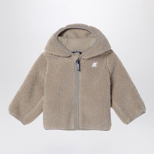 Janne beige hooded jacket - K-Way - Modalova