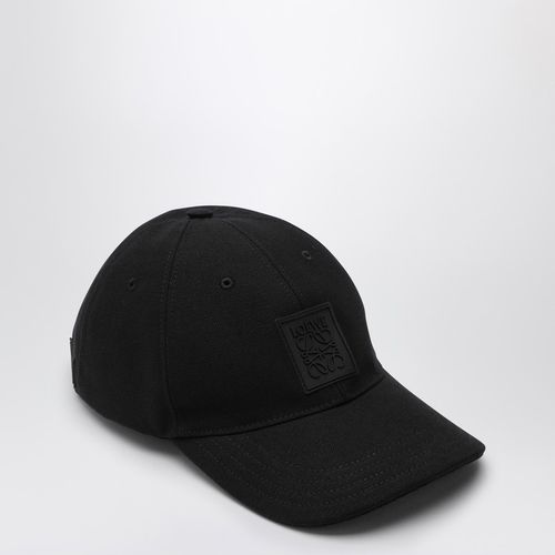 Black baseball cap with logo patch - Loewe - Modalova