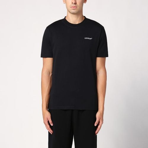 Black cotton crew-neck T-shirt - Off-White™ - Modalova