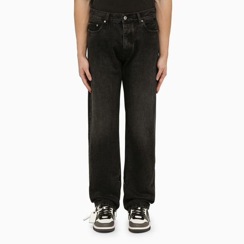 Black jeans with logo patch - Off-White™ - Modalova