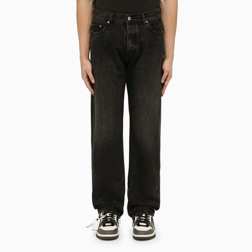 Black jeans with logo patch - Off-White™ - Modalova