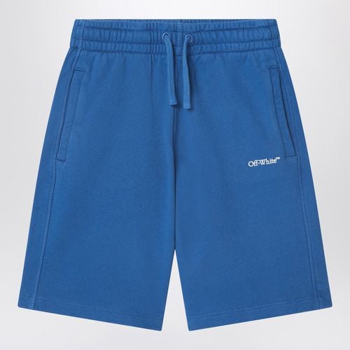 Light blue cotton shorts - Off-White™ - Modalova