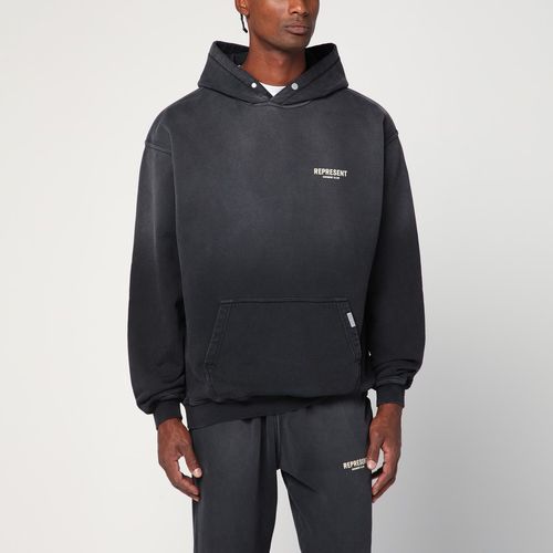 Washed oversized hooded sweatshirt - Represent - Modalova