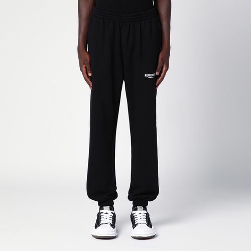 Black cotton jogging trousers - Represent - Modalova