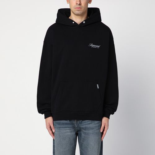 Schwarzer Hoodie mit Logo - Represent - Modalova