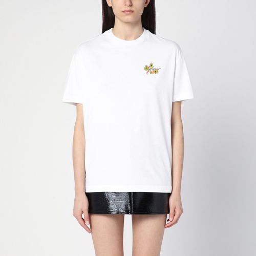 Cotton T-shirt with logo print - Off-White™ - Modalova