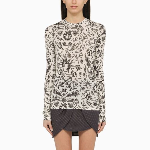 Long-sleeved top with tattoo print - Off-White™ - Modalova