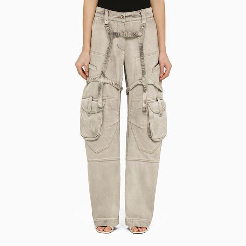 Oversized cargo jeans in burnt denim - Off-White™ - Modalova